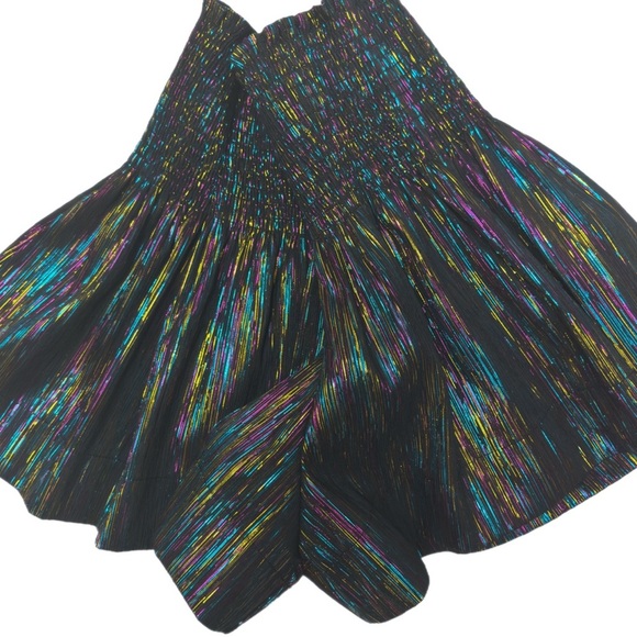 Queen Of Sparkles Rainbow Swing Short - Picture 5 of 5